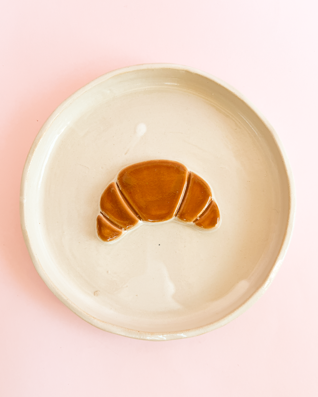 Croissant-tallerken (stor)