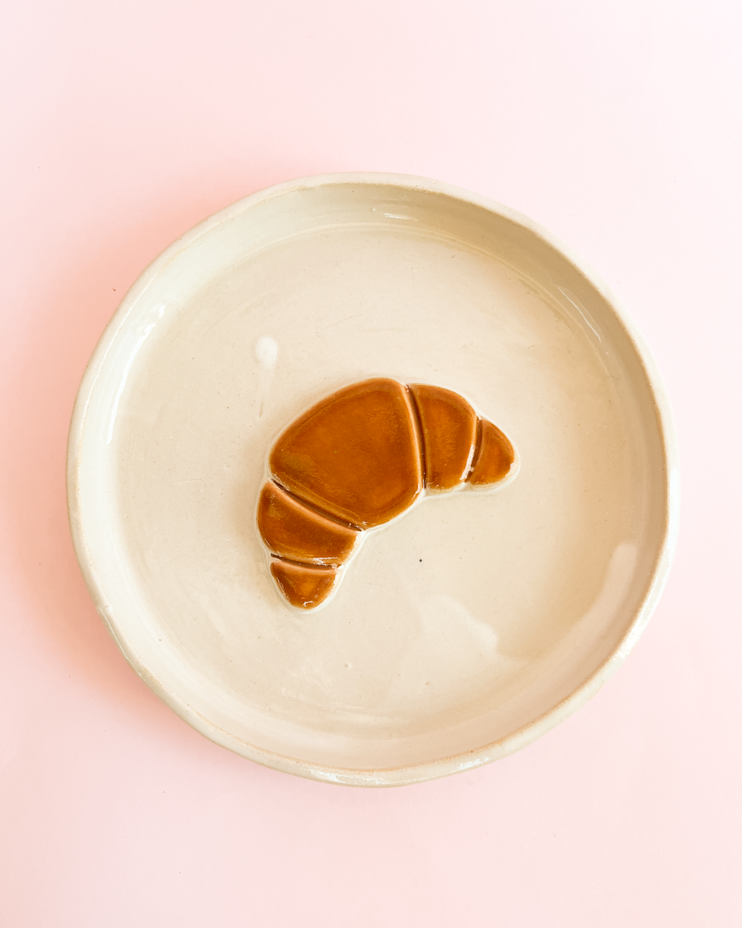 Croissant-tallerken (stor)