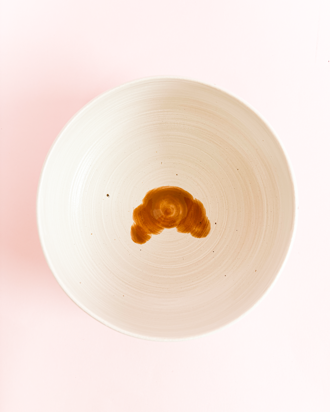 Croissant-skål