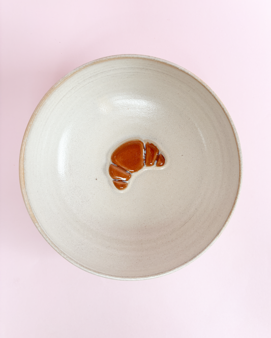 Croissant-skål